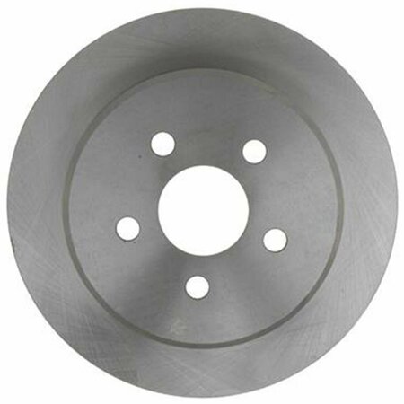 BEAUTYBLADE 76551R Professional Grade Brake Rotor - Gray Cast Iron - 10.63 in. BE3032729